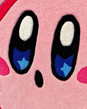 Kirby Pink Red Purple Character Rug – View 2 – Rugfine