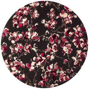 Panamor Square Marguerite Daisy Wool Rug – Overhead Floral Design – Hand Tufted Rugfine