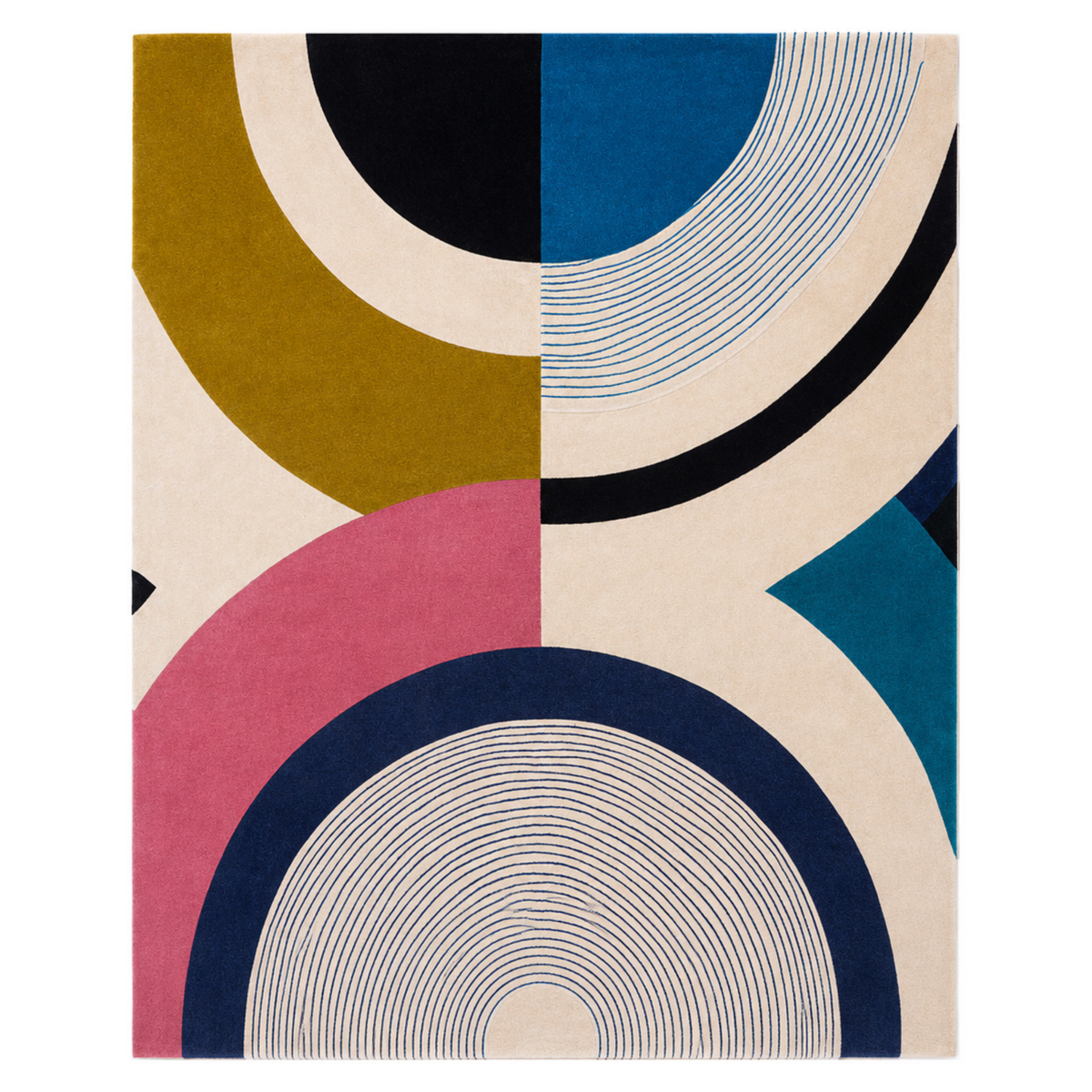 Hand Tufted Rug | Multicolor | Wool | Eclipse by Rugfine