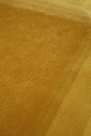 Novanex Mustard Yellow Meadow Square Rug – Close-Up Detail – BernabeiFreeman Rugfine