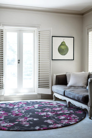 Panamor Square Hand Tufted Rug – Marguerite Daisy 100% New Zealand Wool Luxury Area Rug by Rugfine – Main View