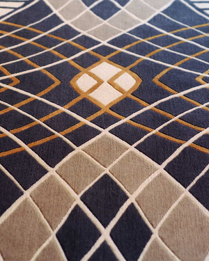 Rylvn Westchester Classic Wool Rug – Close-Up Detail View – New Zealand Wool Rugfine
