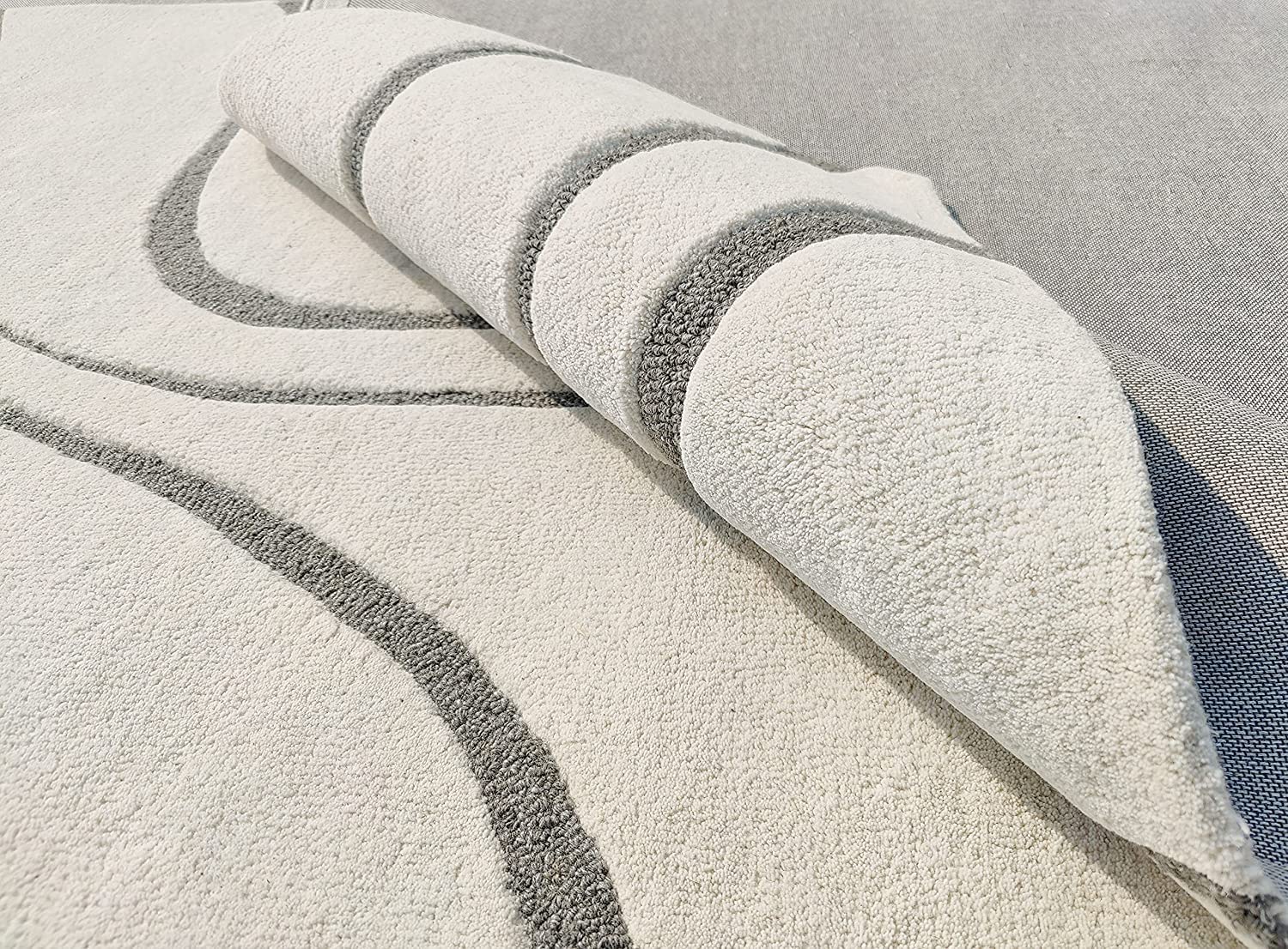 Sirenly Handmade Wool Rug – Plush Cut Pile 12mm Pile Height – Premium Rugfine Collection
